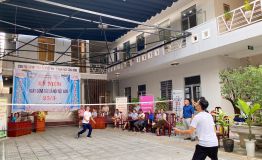 Giải cầu lông viên chức, người lao động Trung tâm hưởng ứng kỷ niệm Ngày Công tác xã hội 25/3 năm 2024