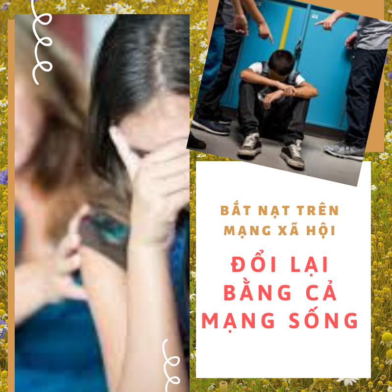 Người trẻ bị bắt nạt trên mạng xã hội đổi lại bằng cả mạng sống