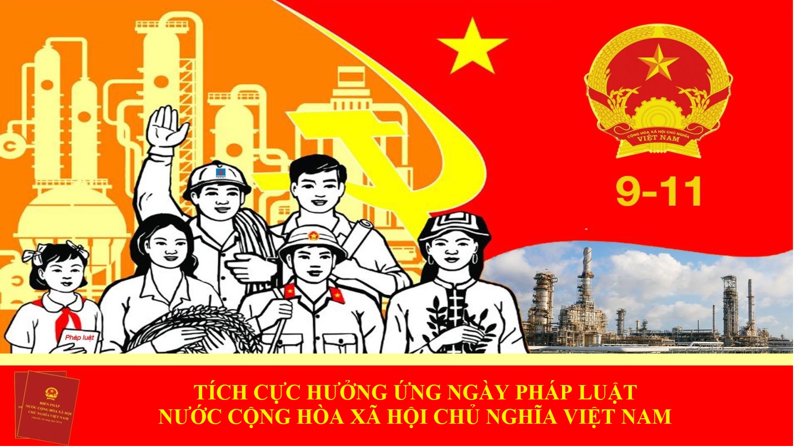 Hưởng ứng Ngày Pháp luật  nước Cộng hòa xã hội chủ nghĩa Việt Nam năm 2021