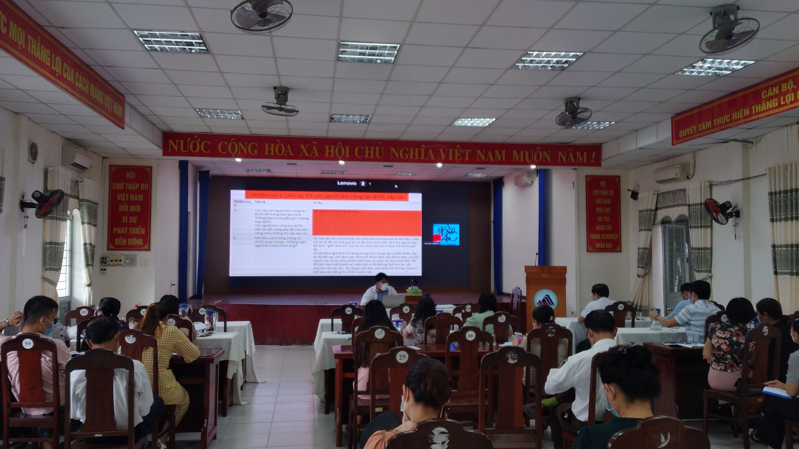 TẬP HUẤN - Quy trình hỗ trợ, can thiệp đối với trẻ em bị xâm hại, nguy cơ bị bóc lột bỏ rơi và trẻ em hoàn cảnh đặc biệt trong bối cảnh COVID và nâng cao năng lực BVTE cấp độ 1 và 2A