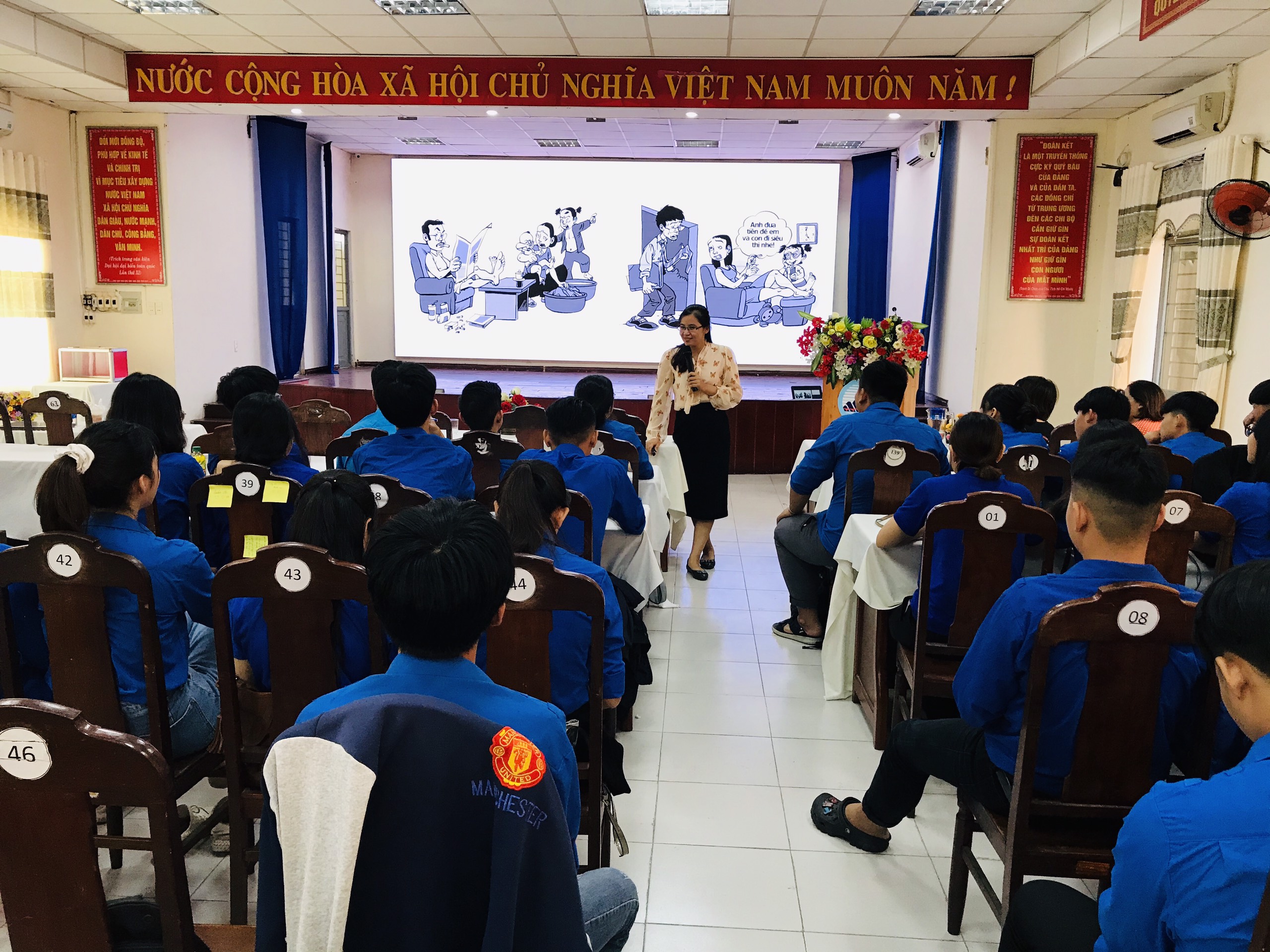Tập huấn Phòng ngừa Bạo lực giới cho Thanh thiếu niên quận Hải Châu