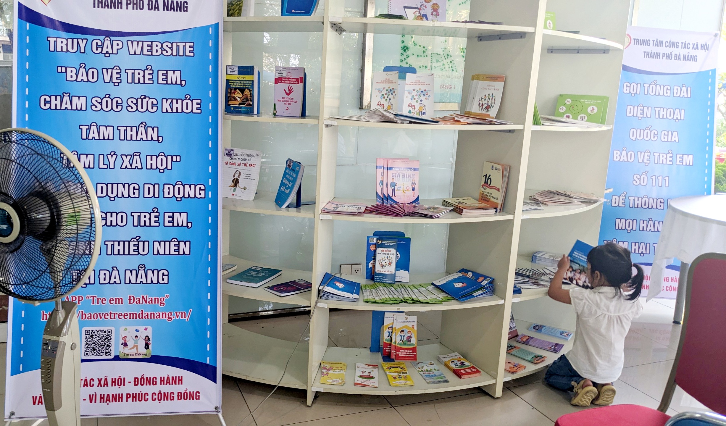 Truyền thông Bảo vệ trẻ em tại Thư viện Khoa học Tổng hợp thành phố Đà Nẵng