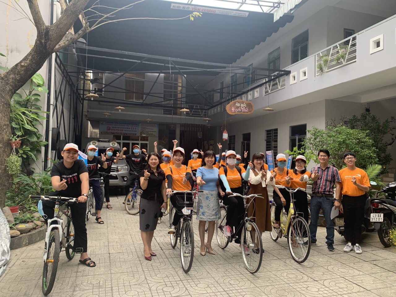 Diễu hành xe đạp tuyên truyền chào mừng Ngày Công tác xã hội Việt Nam 25/3/2021