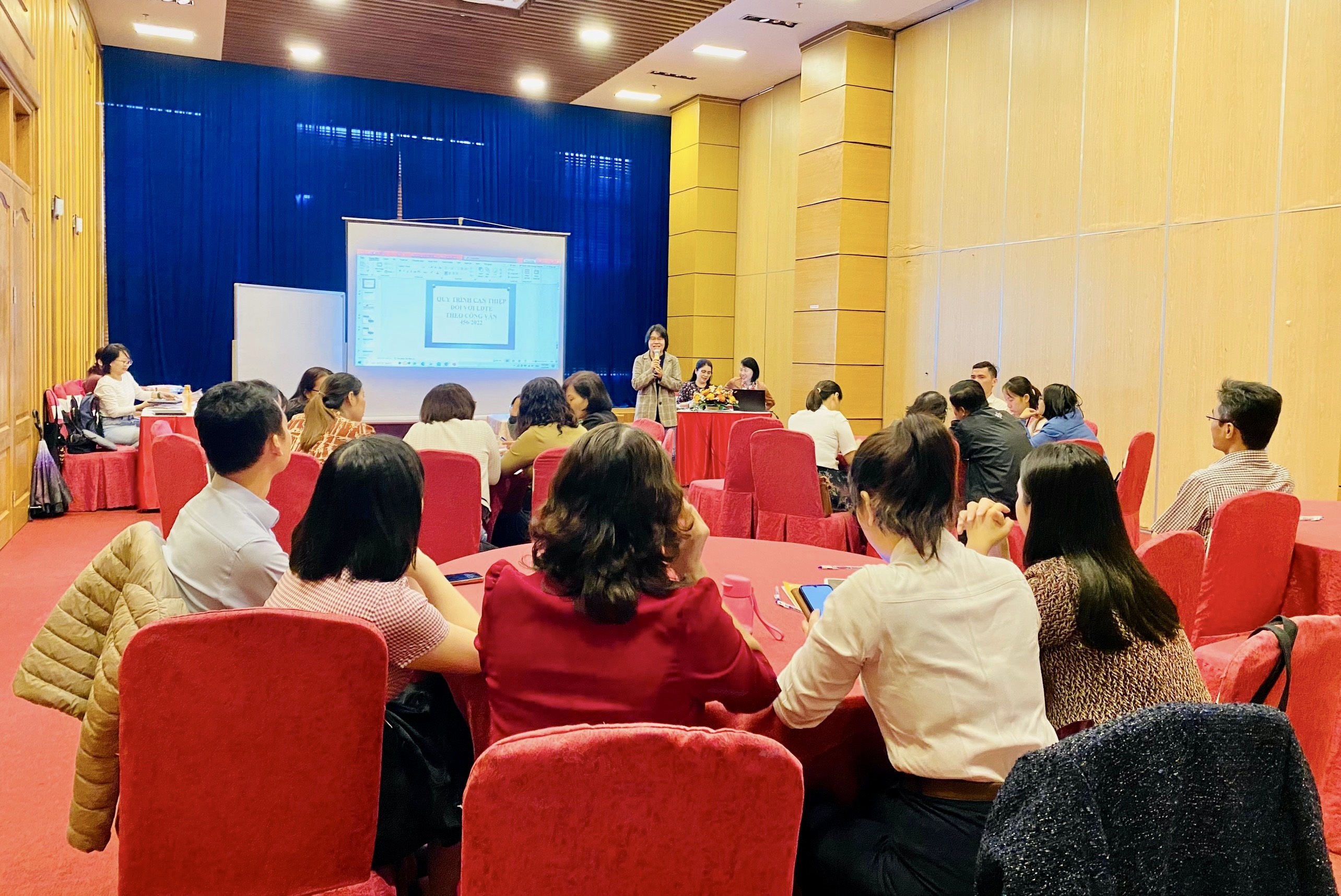 Tập huấn hướng dẫn thực hiện quy trình hỗ trợ, can thiệp đối với các trường hợp lao động trẻ em và trẻ em có nguy cơ trở thành lao động trẻ em đợt 2