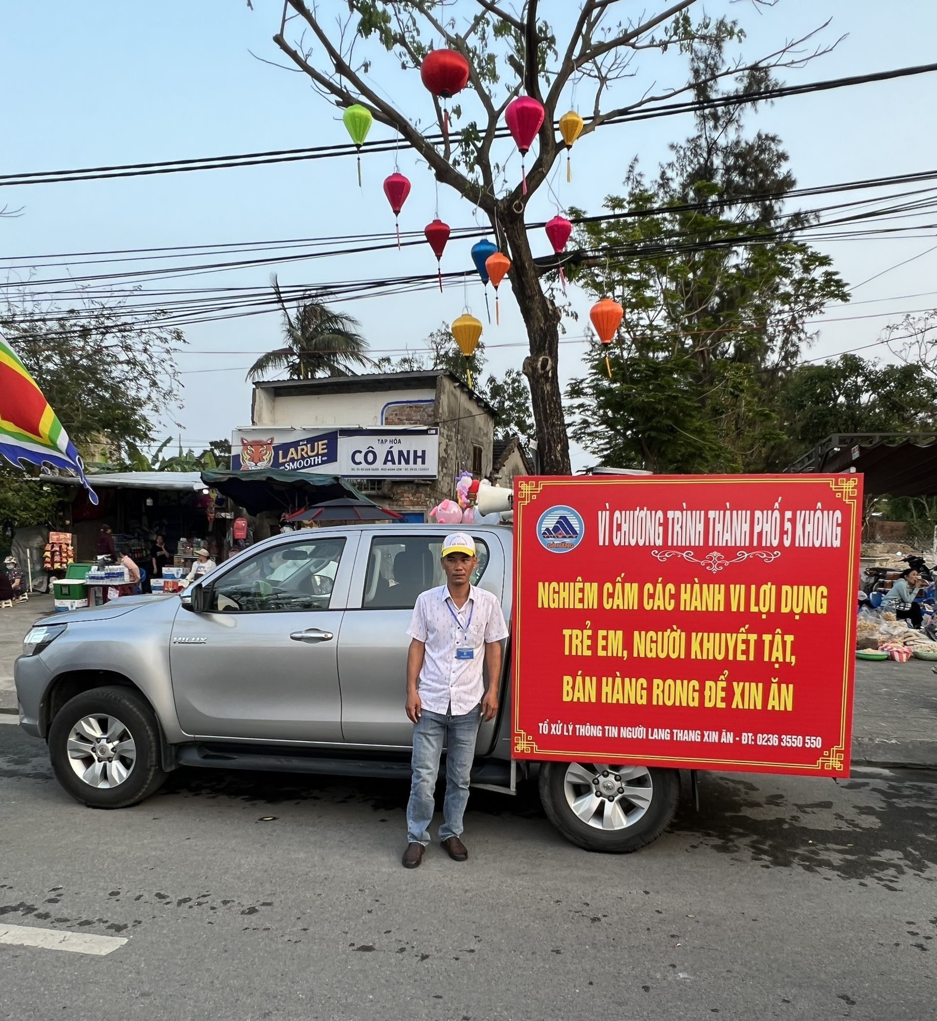 Đà Nẵng ra quân tuyên truyền, kiểm tra, xử lý tình trạng lang thang xin ăn, xin ăn biến tướng trên địa bàn thành phố dịp Lễ hội Quán Thế Âm, Ngũ Hành Sơn TP Đà Nẵng năm 2023