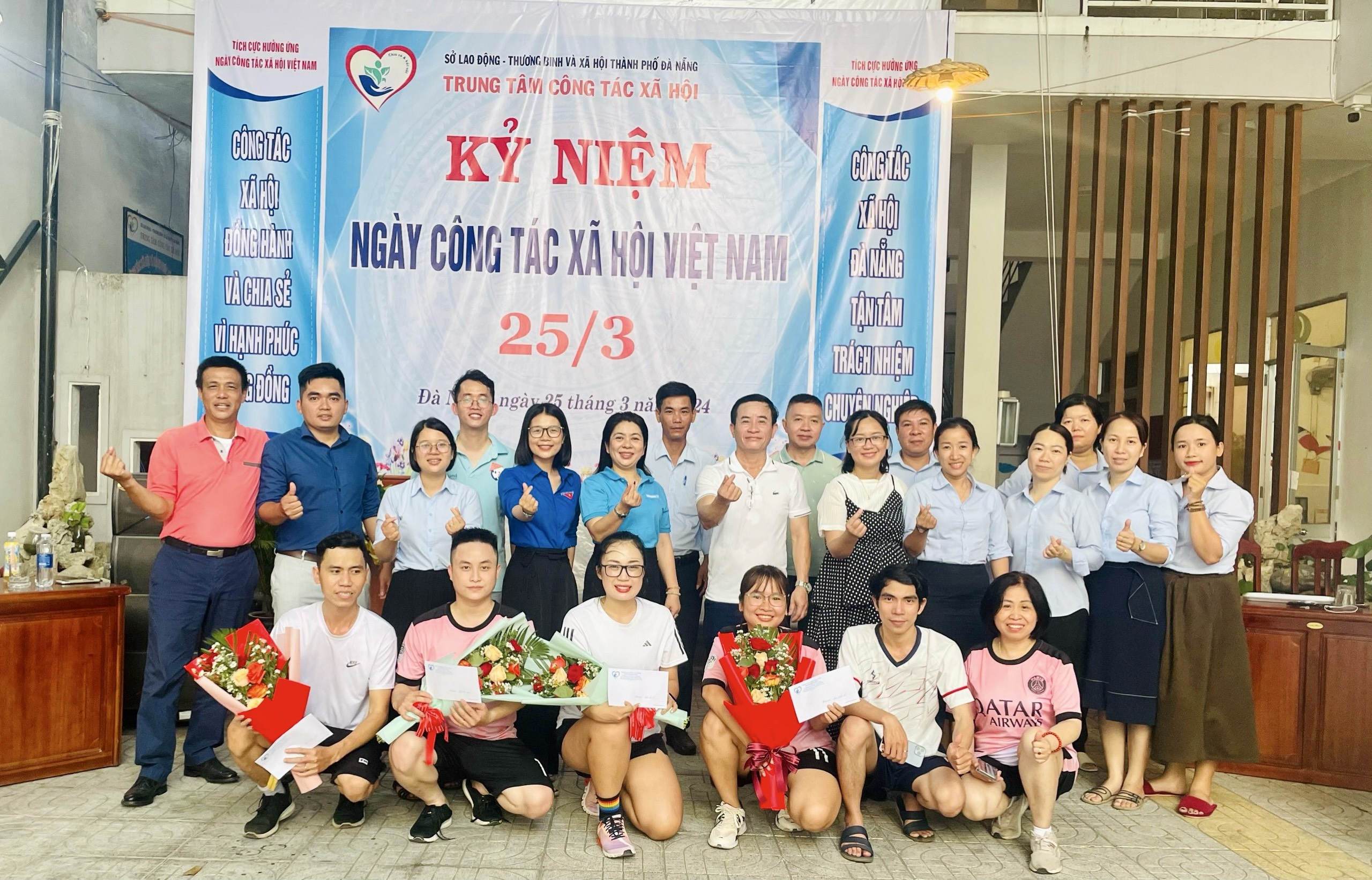 Giải cầu lông viên chức, người lao động nhân kỷ niệm Ngày Công tác xã hội 25/3 năm 2024