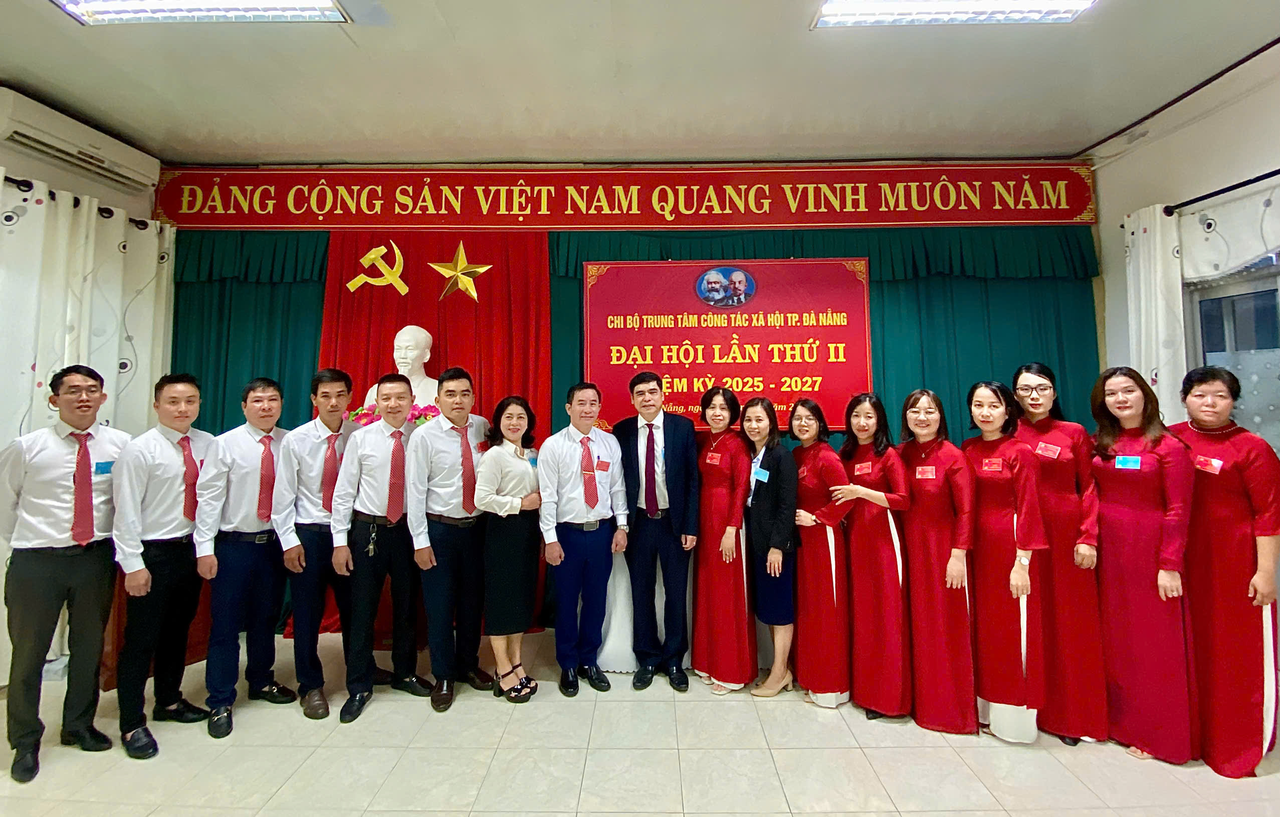 Đại hội Chi bộ Trung tâm Công tác xã hội lần thứ II, nhiệm kỳ 2025-2027
