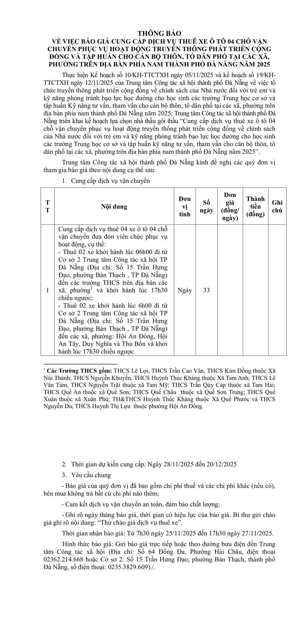 Ảnh TB bao gia A Thanh ngày 25.11.25