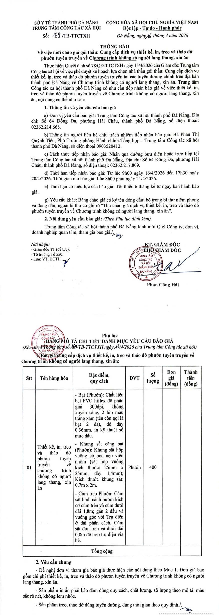 Ảnh TB chào giá 16.4.26