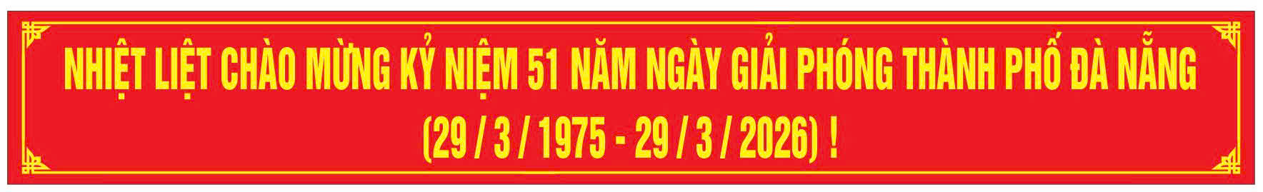 Ảnh băng rôn kỷ niệm 29.3